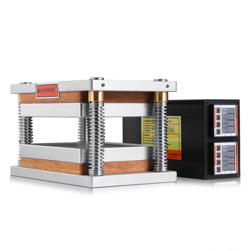 DABPRESS 5.5x7 DIY Large Rosin Plates Caged Kit - Pairs It Well with A 20-30 Ton H-frame Hydraulic Press