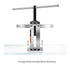 DABPRESS OmniPress 2-Ton Heavy-Duty Bench Pre-Press Station - Universal Manual Press for Rosin Molds