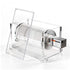 DABPRESS VORTICE PT02Y commercial pollen tumbler with 360 view acrylic body and internal support frame