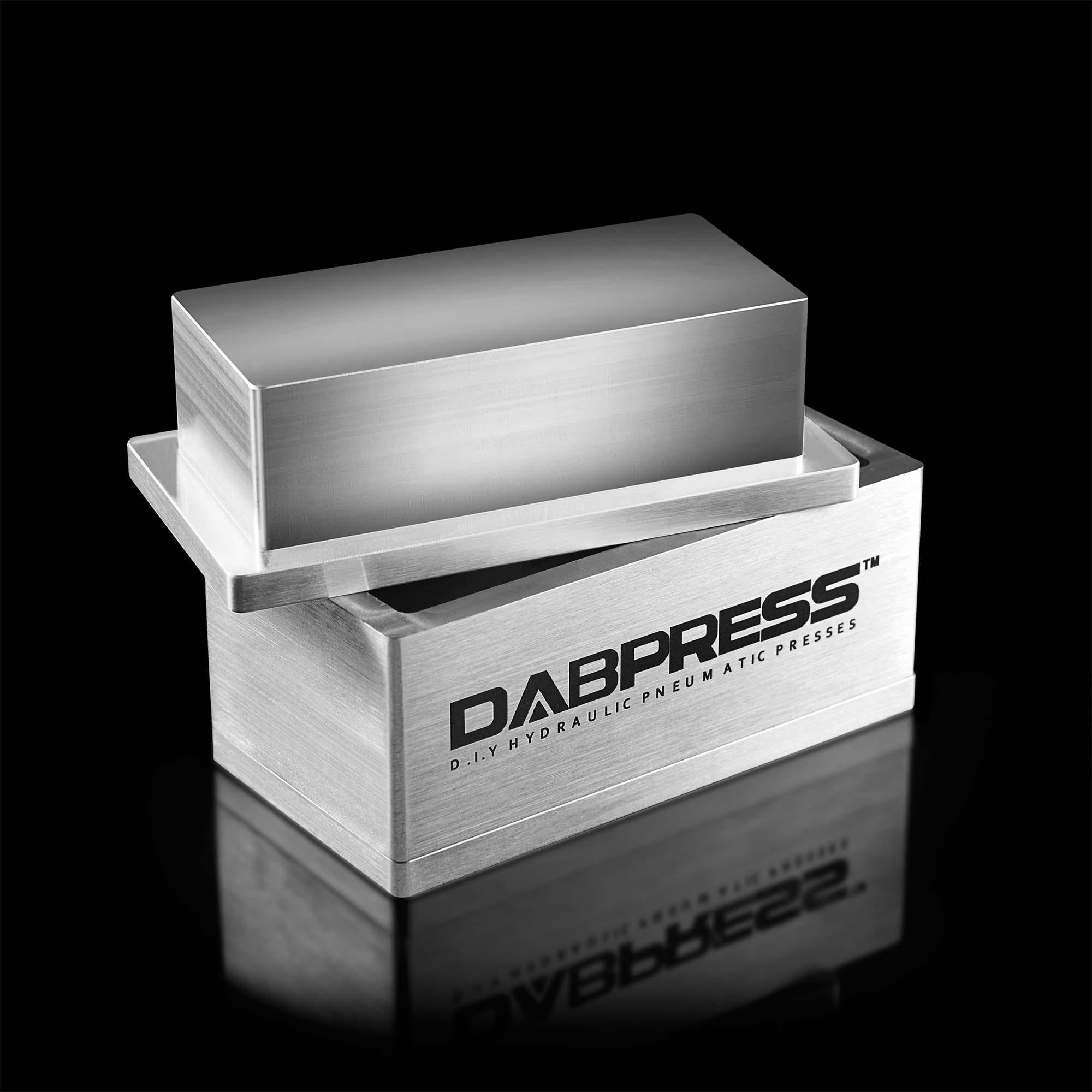 Dabpress Rosin Press Mold - 2x4 Rectangular (Square) Rosin Pre Press Mold for 2x4 Rosin Press Bags - ROSITEK